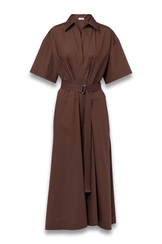 Cotton Wrap Dress