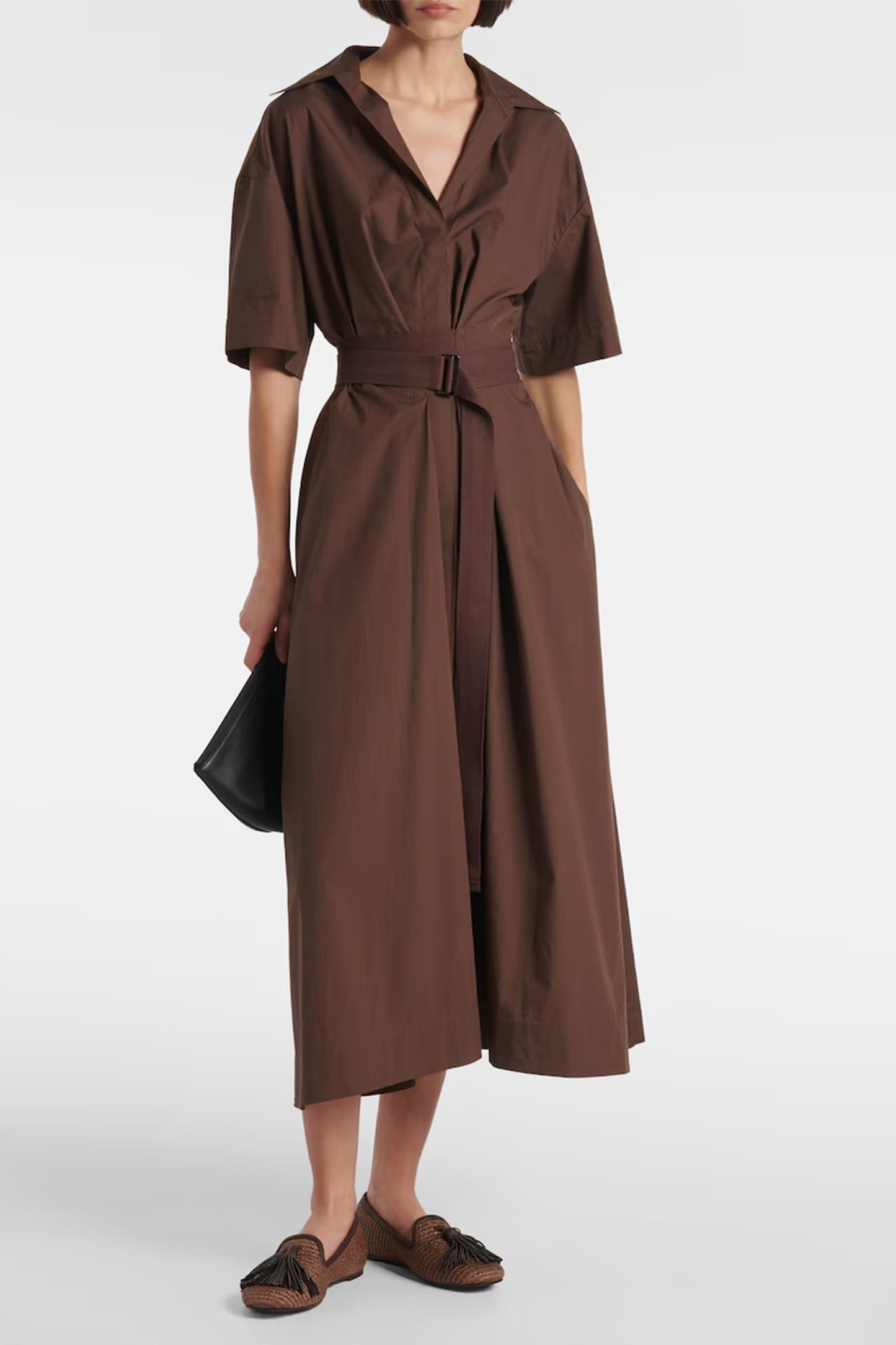 Cotton Wrap Dress