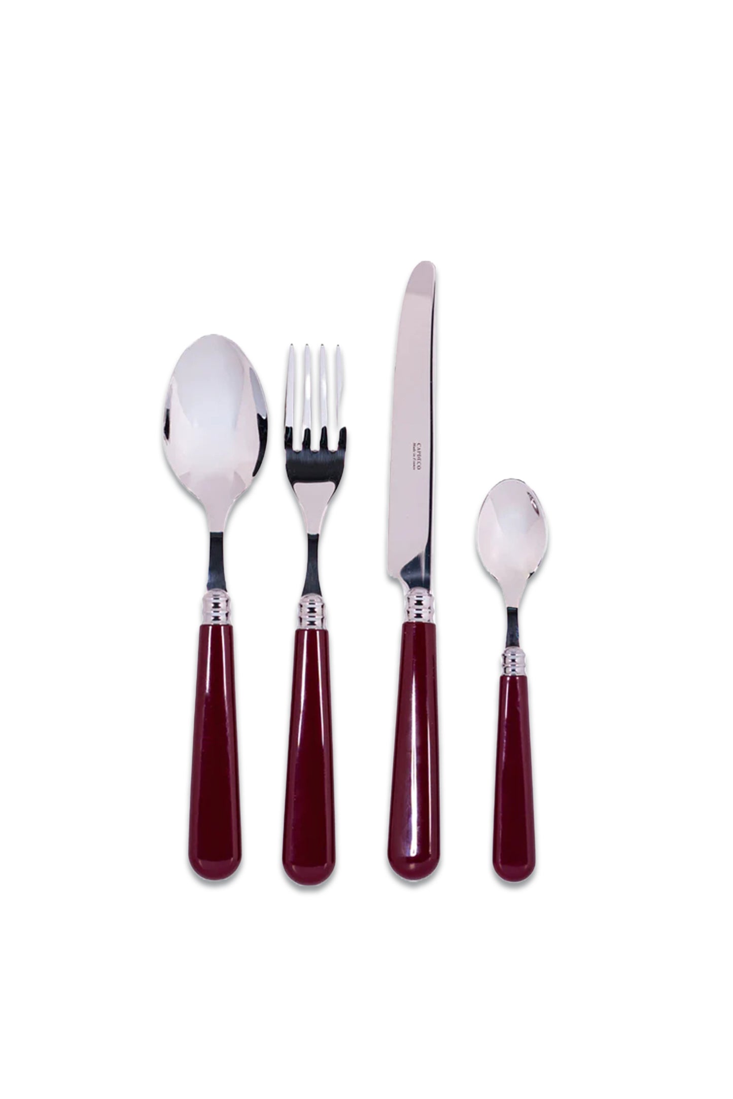 Burgundy Cutlery- Set of 4