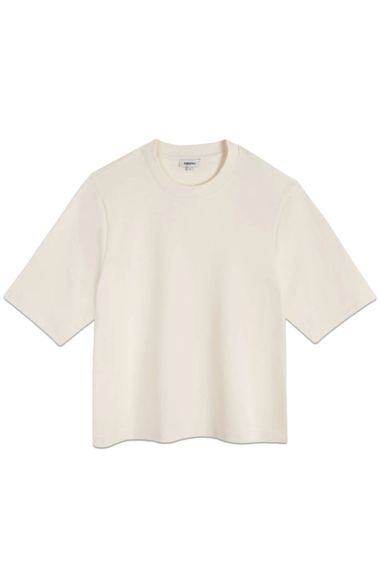 Women's Boxy Cotton Shirt 'Buttermilk'