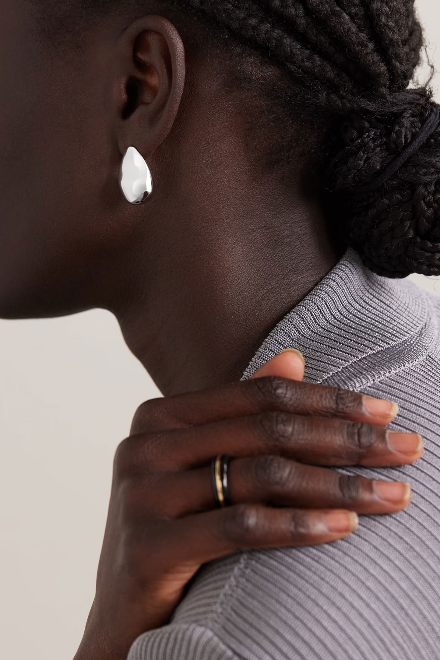 + NET SUSTAIN Luna Small Recycled Sterling Silver Earrings