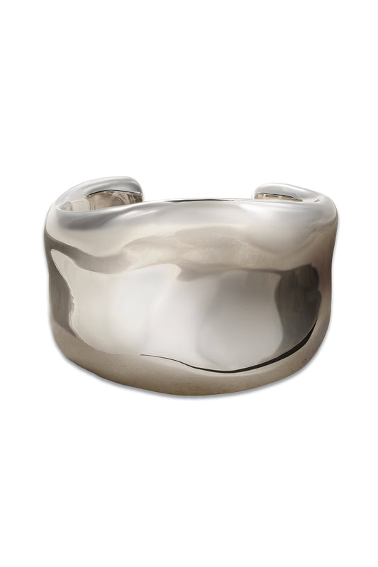 + NET SUSTAIN Luna Recycled Sterling Silver Bangle