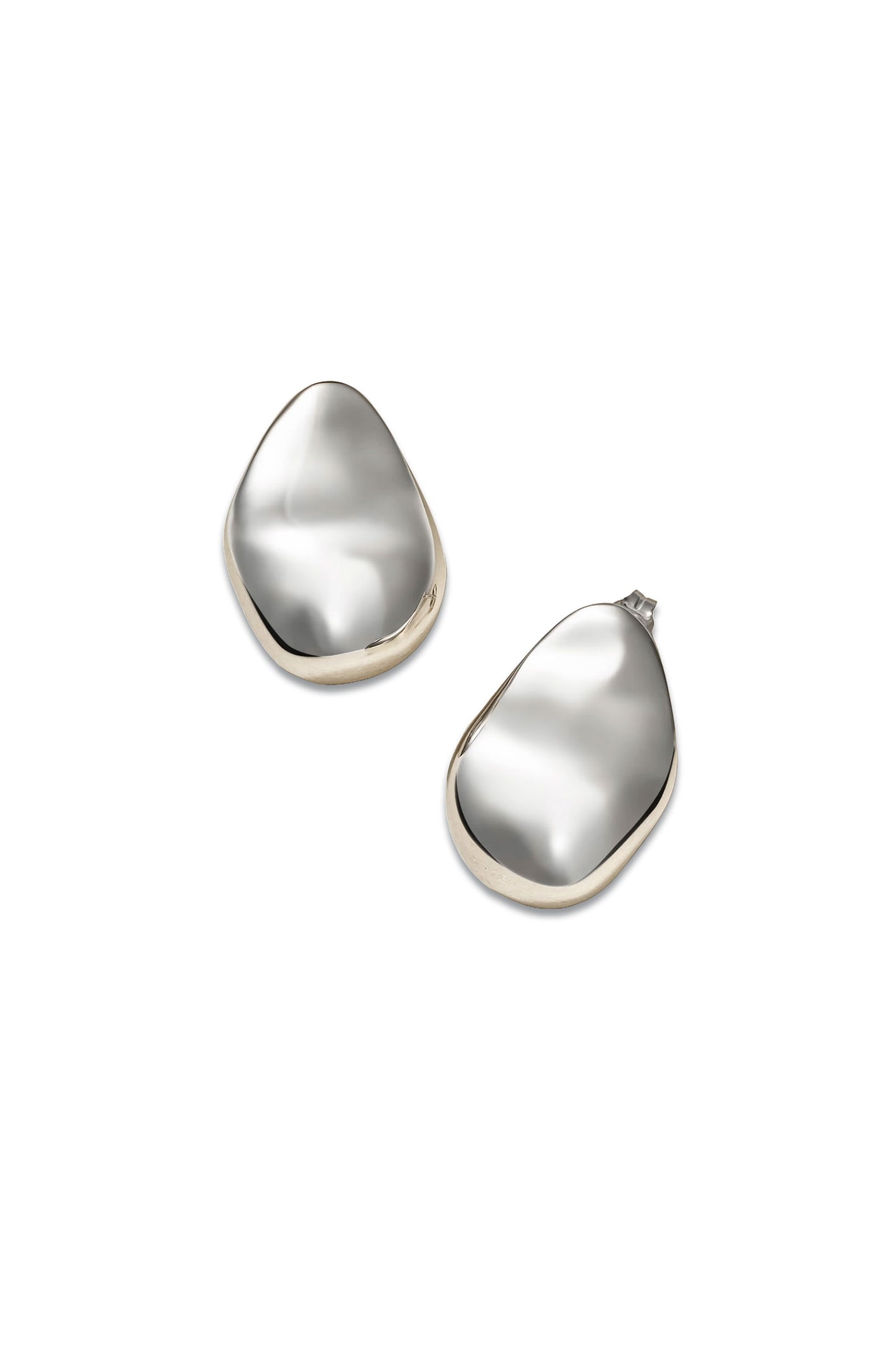 + NET SUSTAIN Luna Small Recycled Sterling Silver Earrings