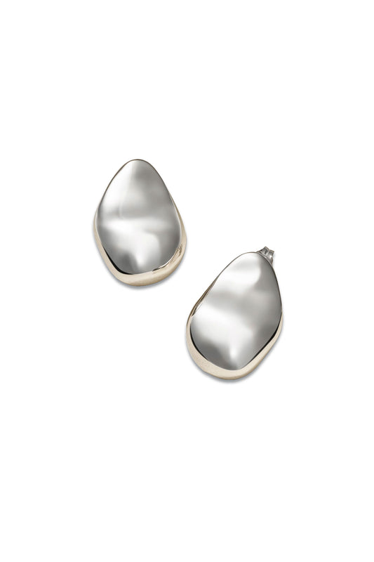 + NET SUSTAIN Luna Small Recycled Sterling Silver Earrings