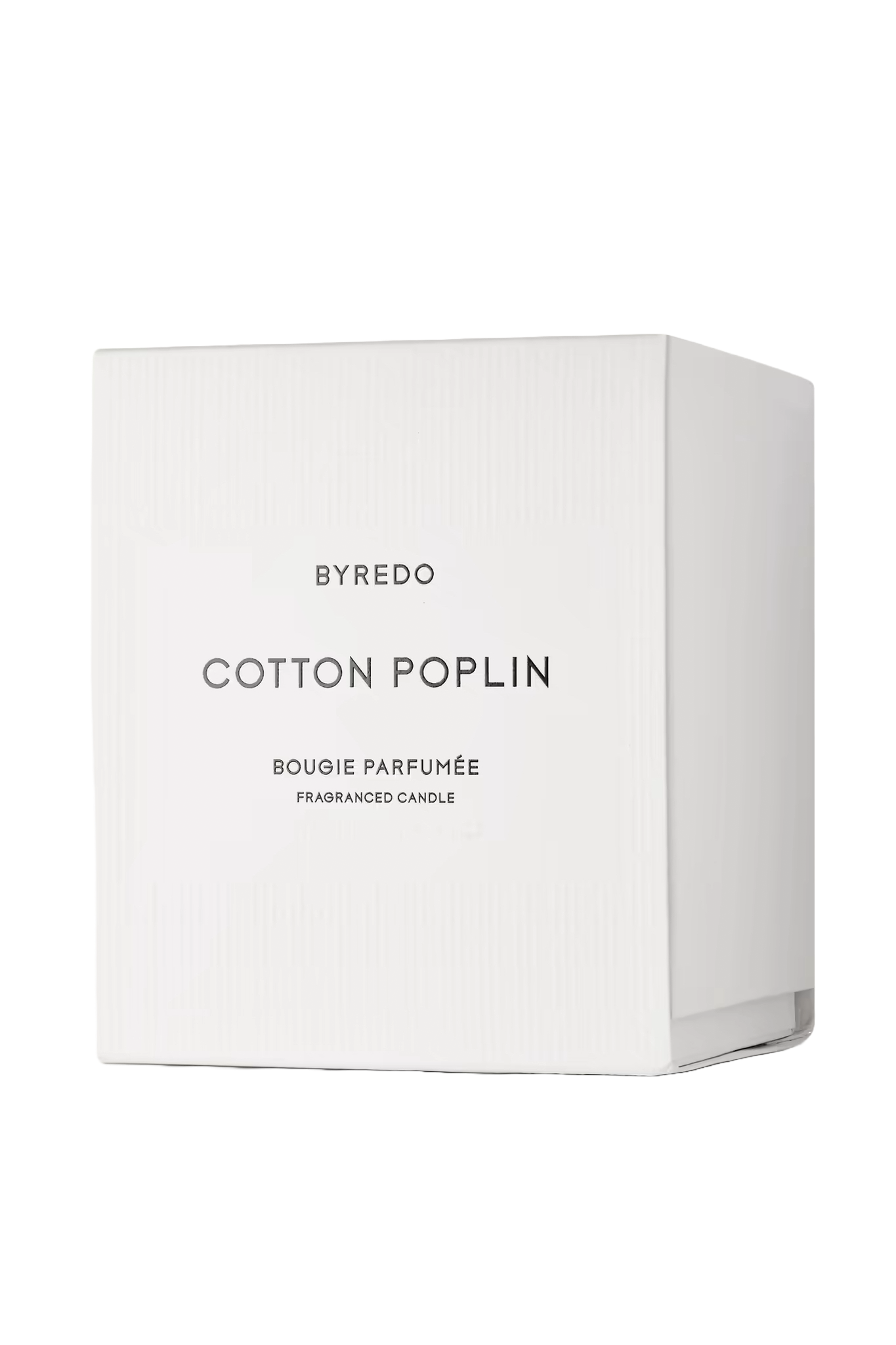 Cotton Poplin Scented Candle