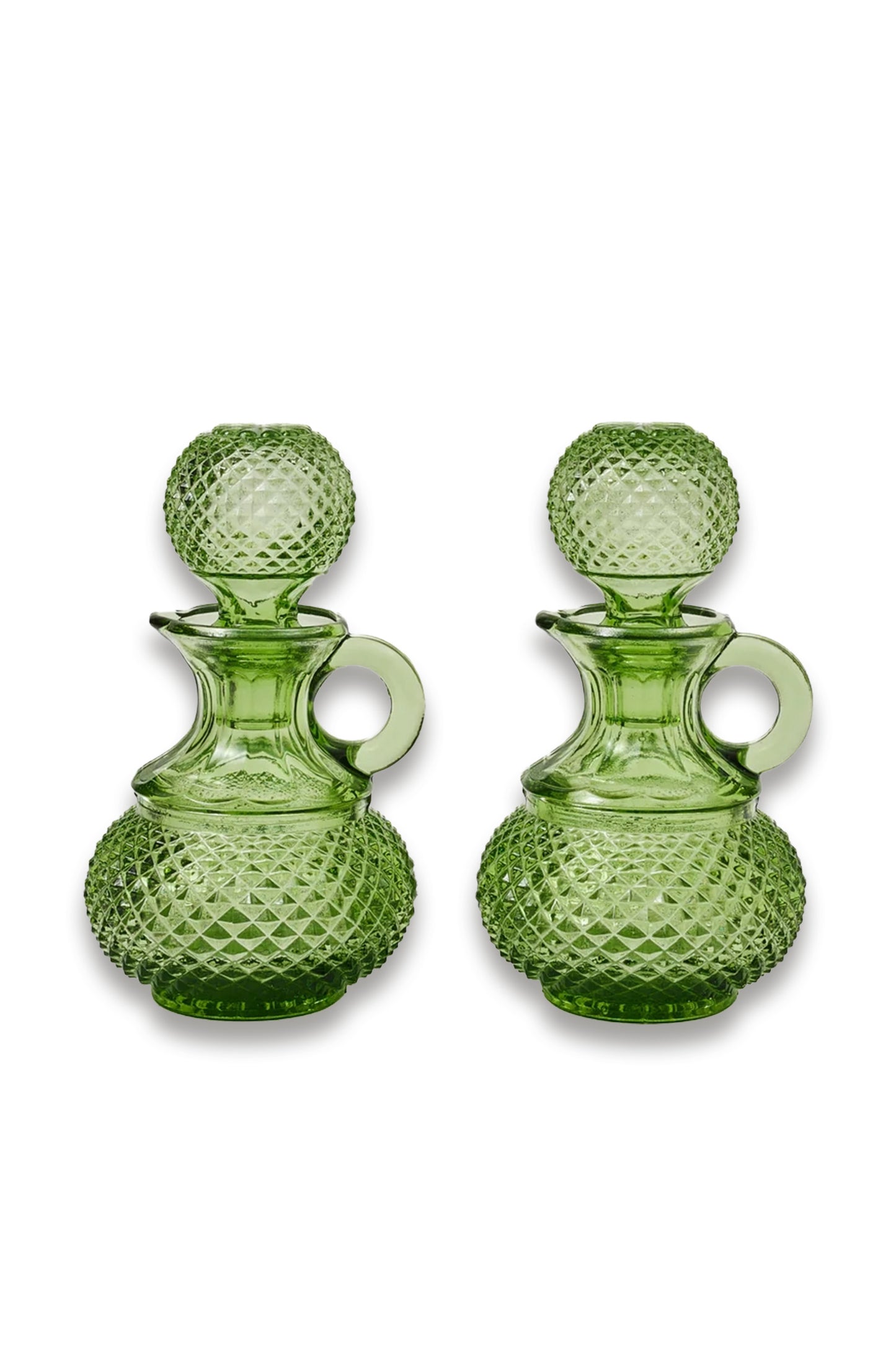 Galeano Oil and Vinegar Set in Olive