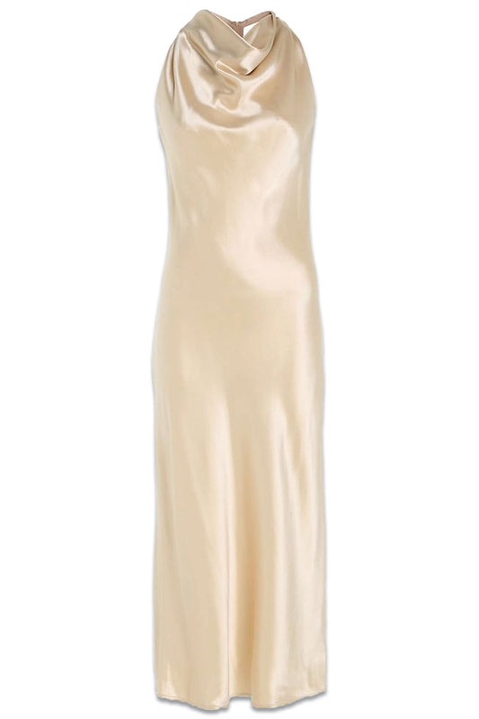 Shine Halterneck Midi Dress