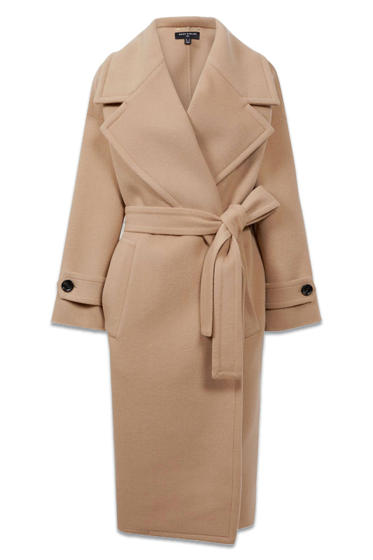 Helena Atelier Cashmere Blindseam Coat
