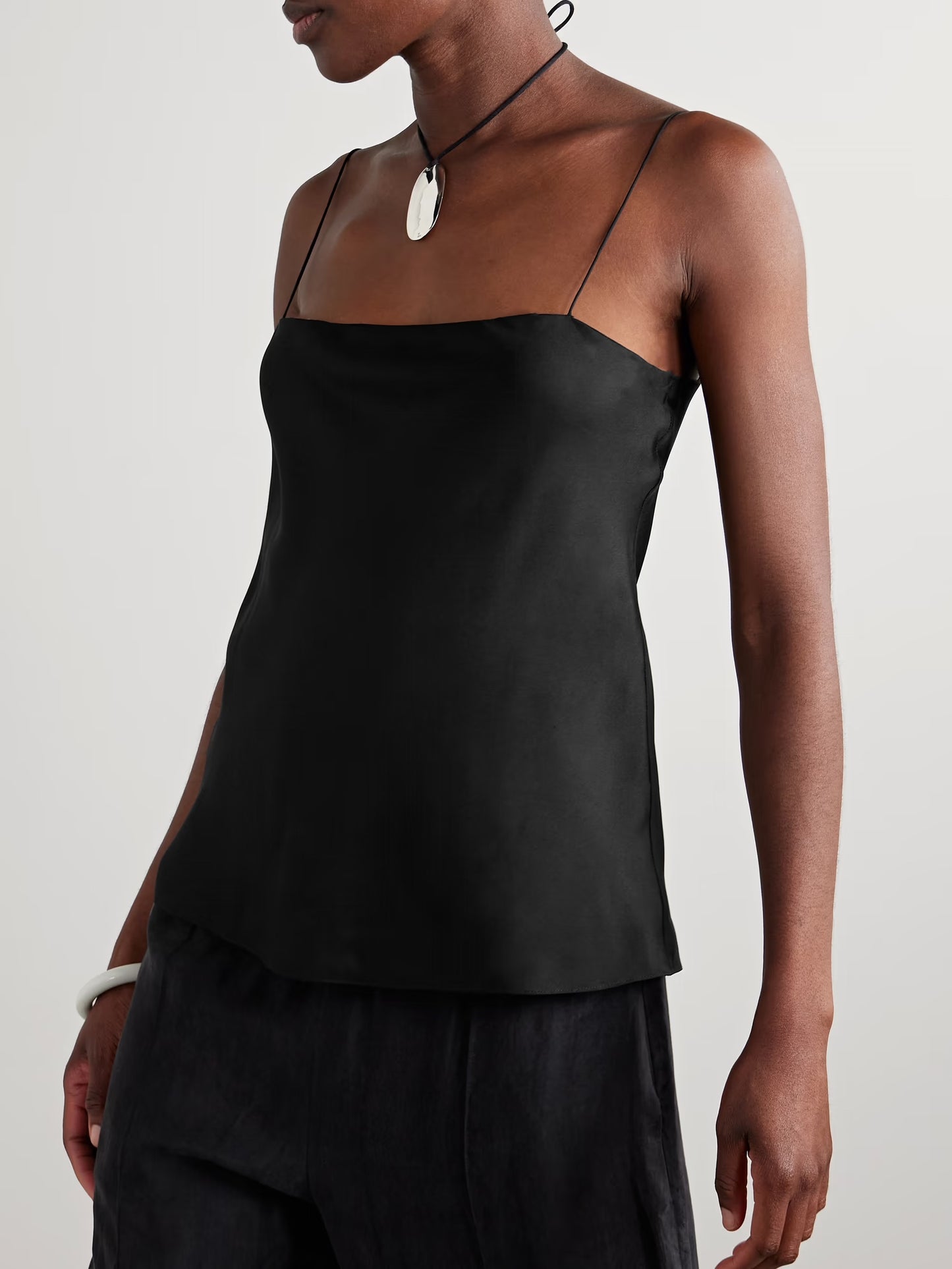 Silk-Twill Camisole