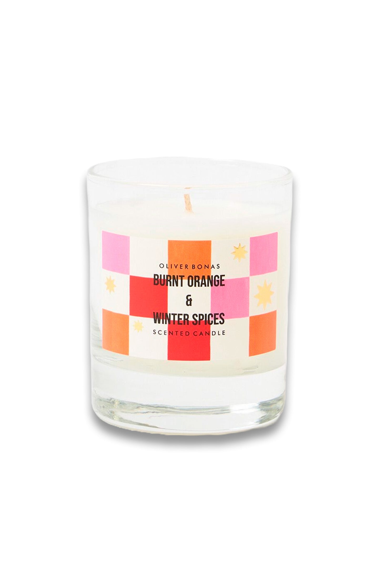 Burnt Orange & Winter Spices Scented Christmas Candle