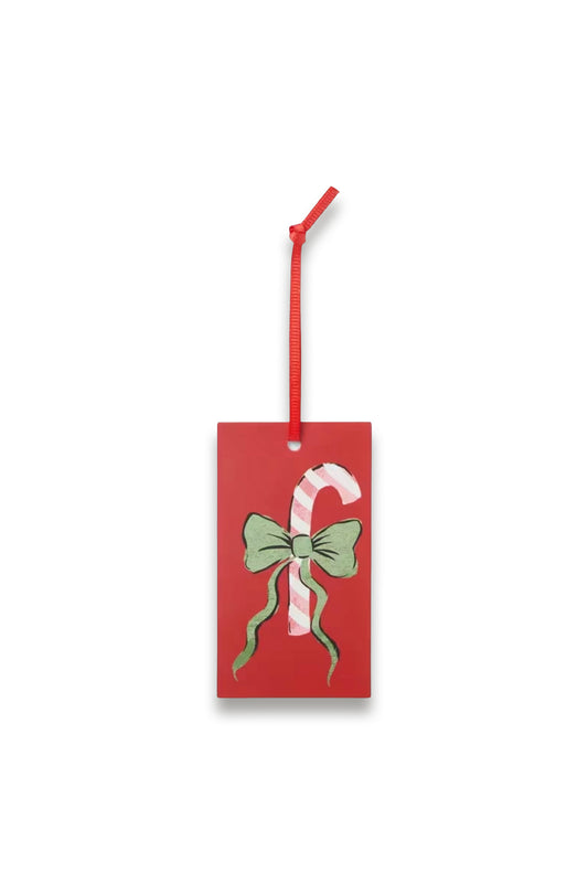 Candy Cane Bow Gift Tags, Pack of 10