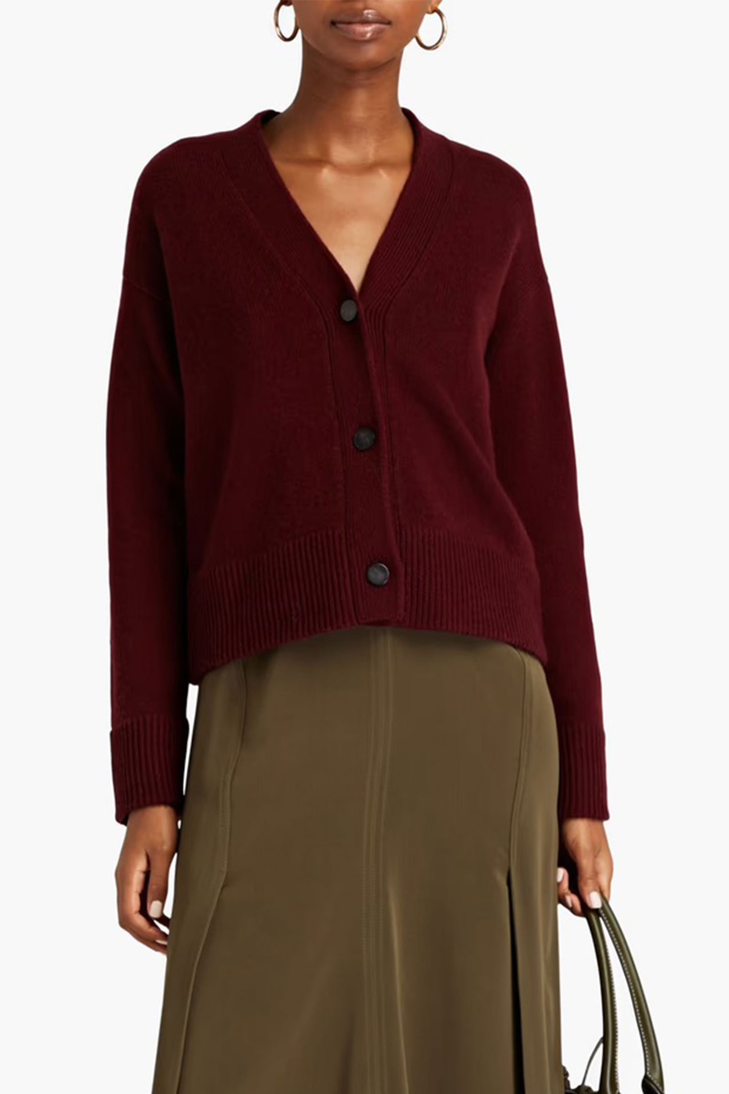 Wool And Cashmere-Blend Cardigan