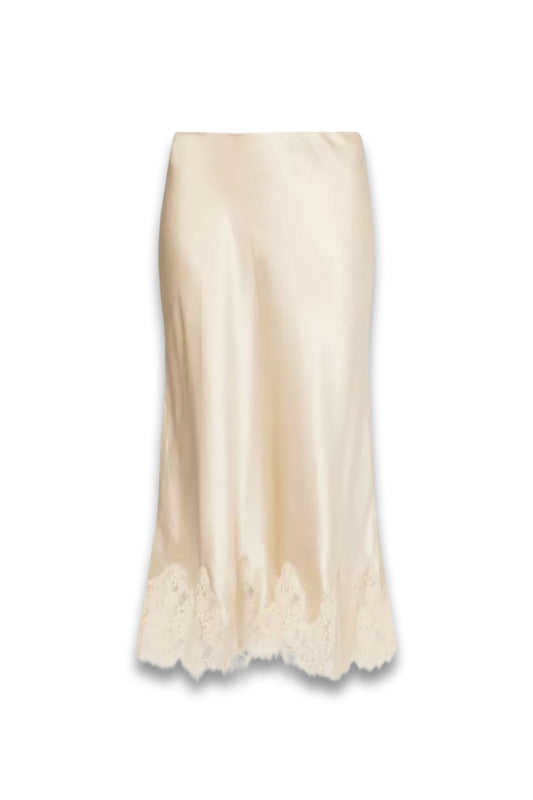 Carolina Silk Midi Skirt