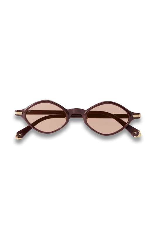 Signature Round-Frame Acetate Sunglasses