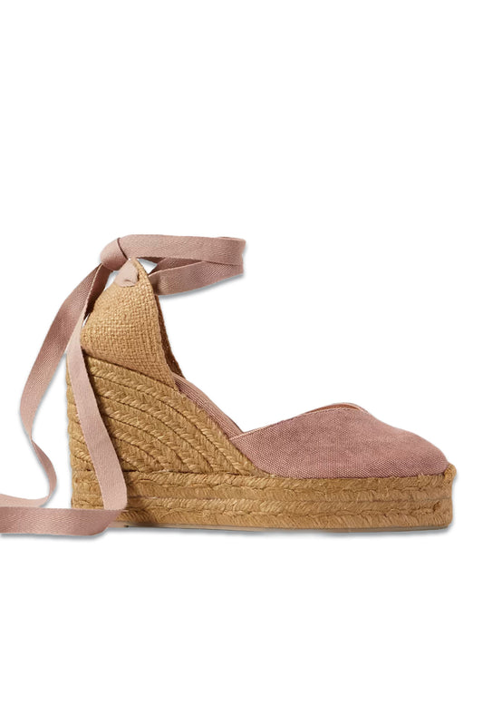 + NET SUSTAIN Chiara 80 Canvas Wedge Espadrilles