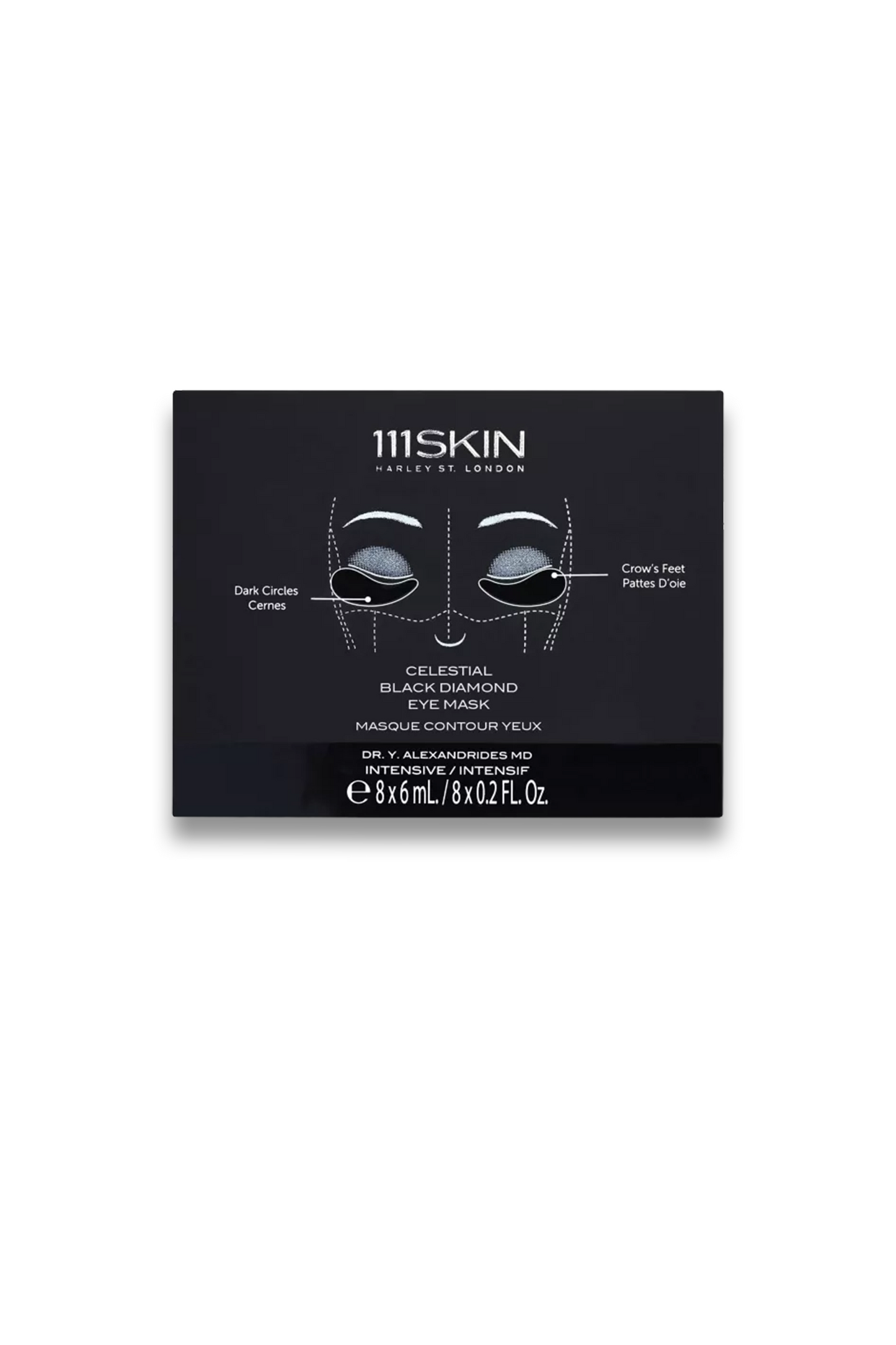 Celestial Black Diamond Eye Mask Box