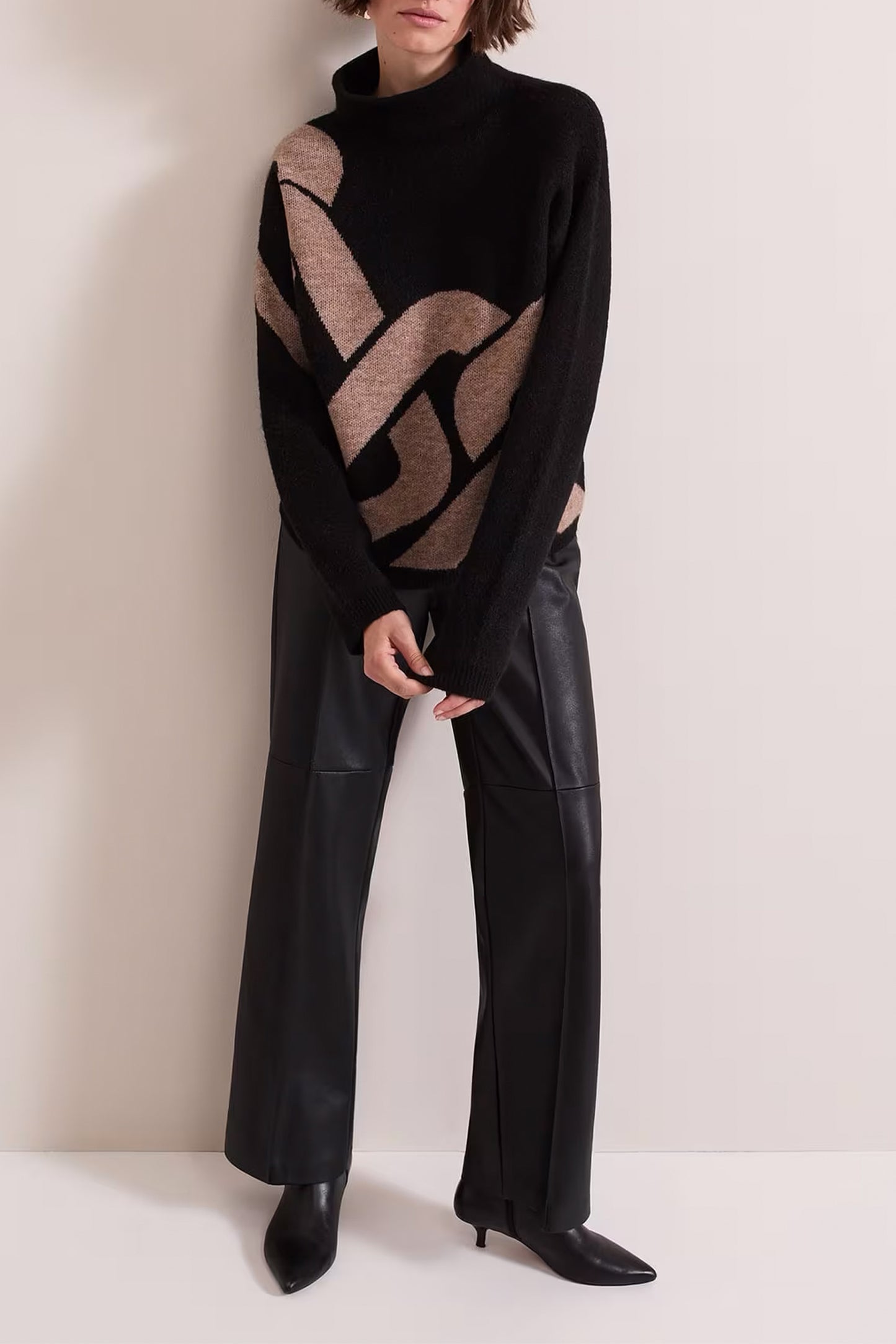 Cleo Chain Chunky Jumper