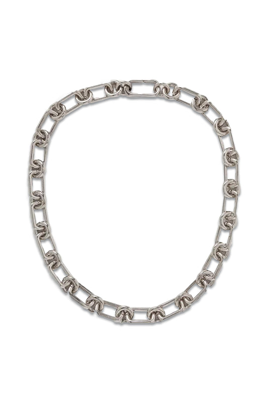 Cresca Platinum-plated Recycled Necklace