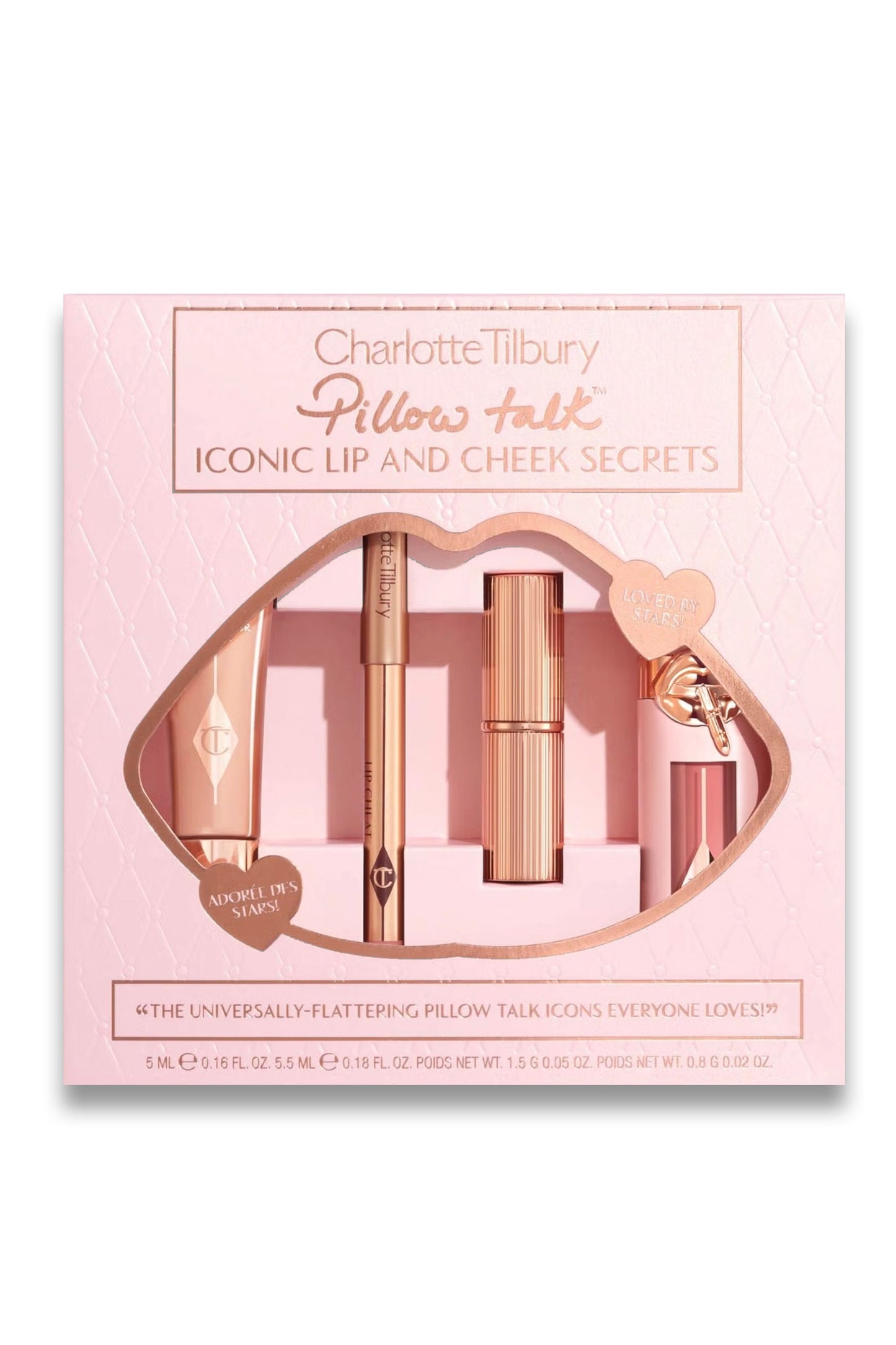 Charlotte Tilbury Pillow Talk Iconic Lip And Cheek Secrets