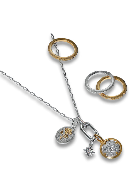 Openable Link Pendant Necklace