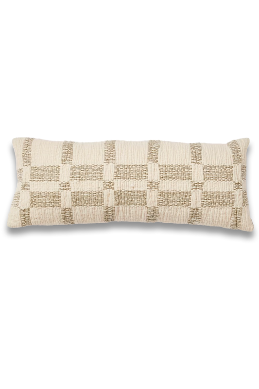 Check Bolster Cushion