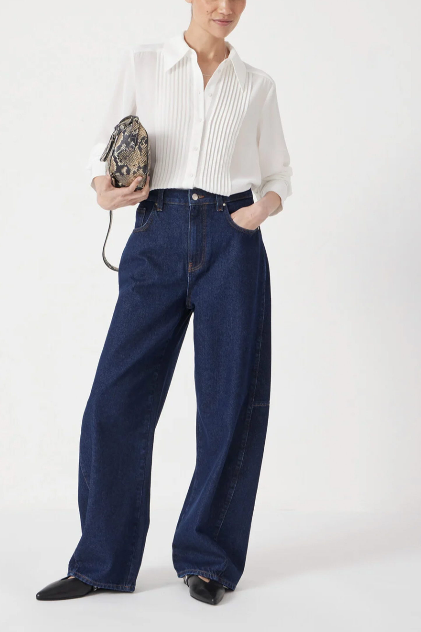 Chiffon Pintuck Blouse