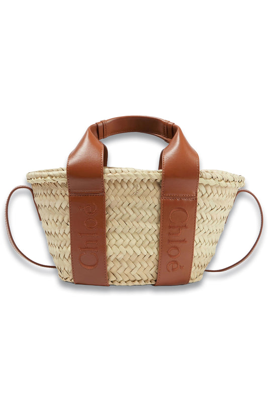 Sense Mini Raffia Tote Bag