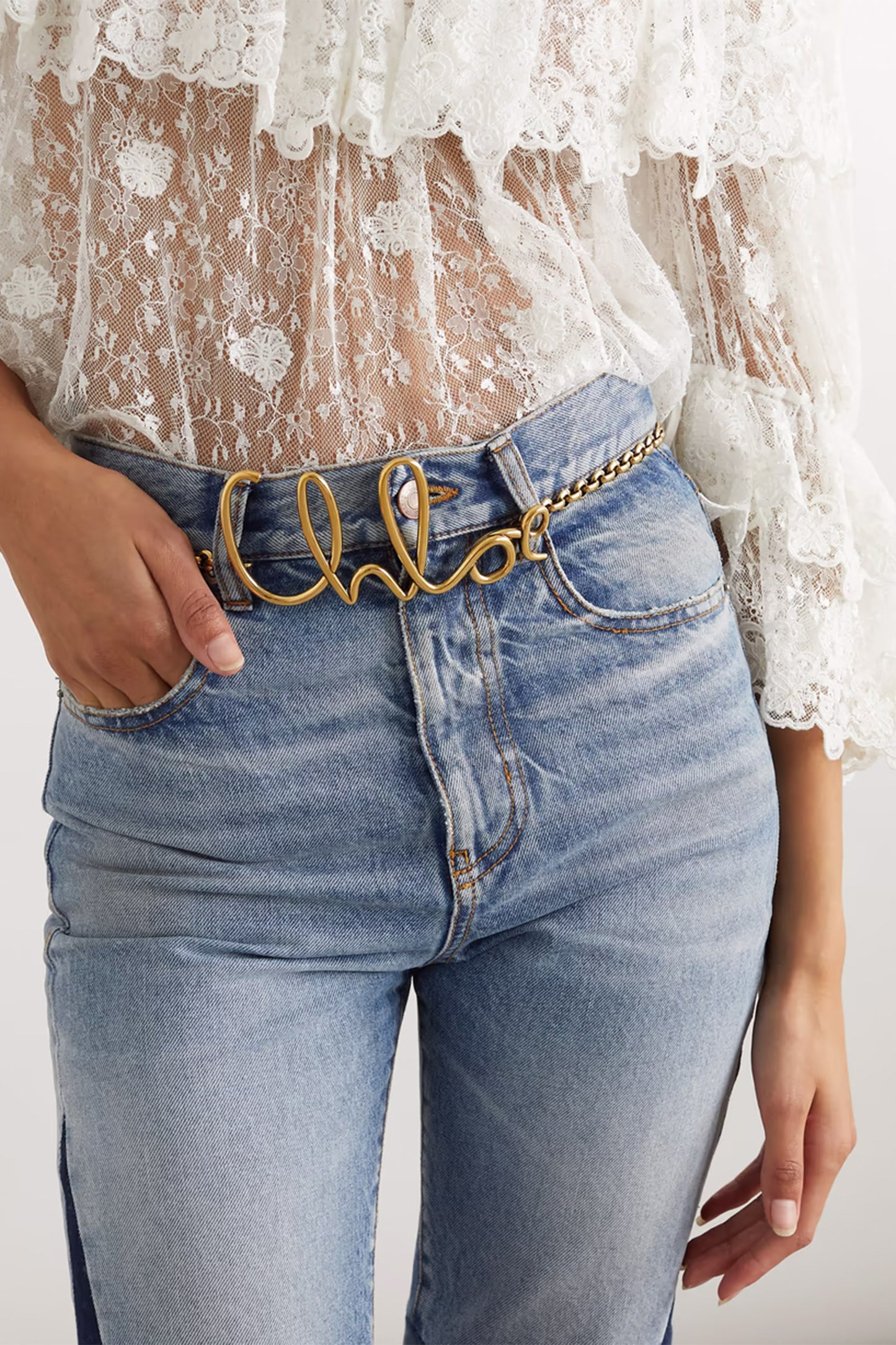Gold-tone Belt