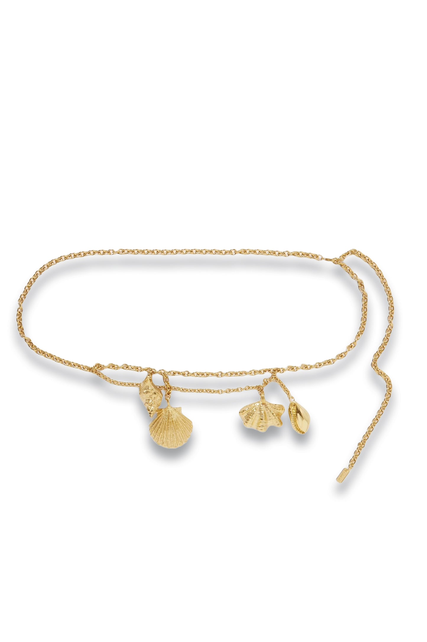 Shell Gold-Tone Belt