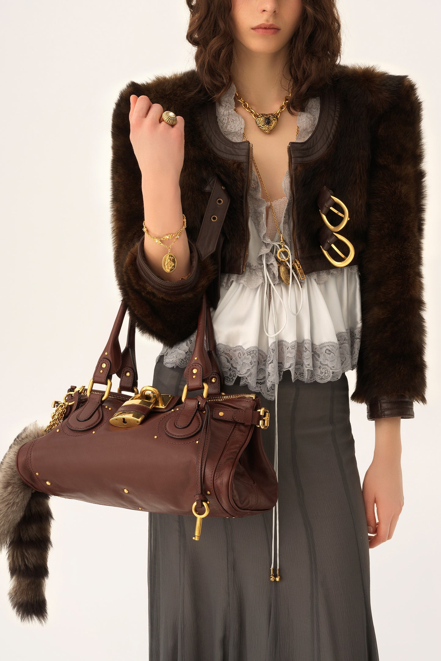 Paddington Bag in Grained Leather