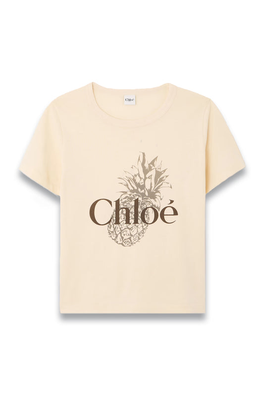 Printed Cotton-jersey T-shirt