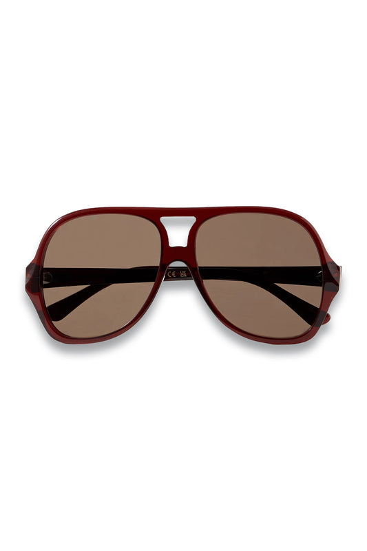 Salomé Aviator-style Acetate Sunglasses