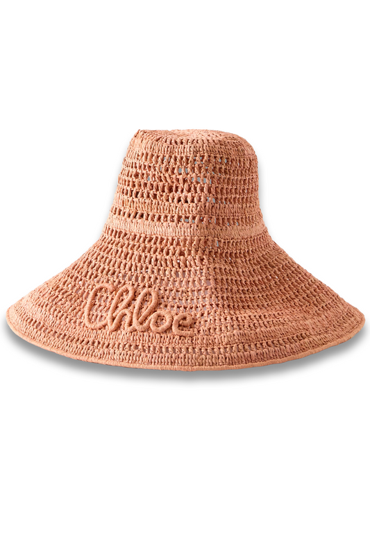 Raffia Hat in Beige
