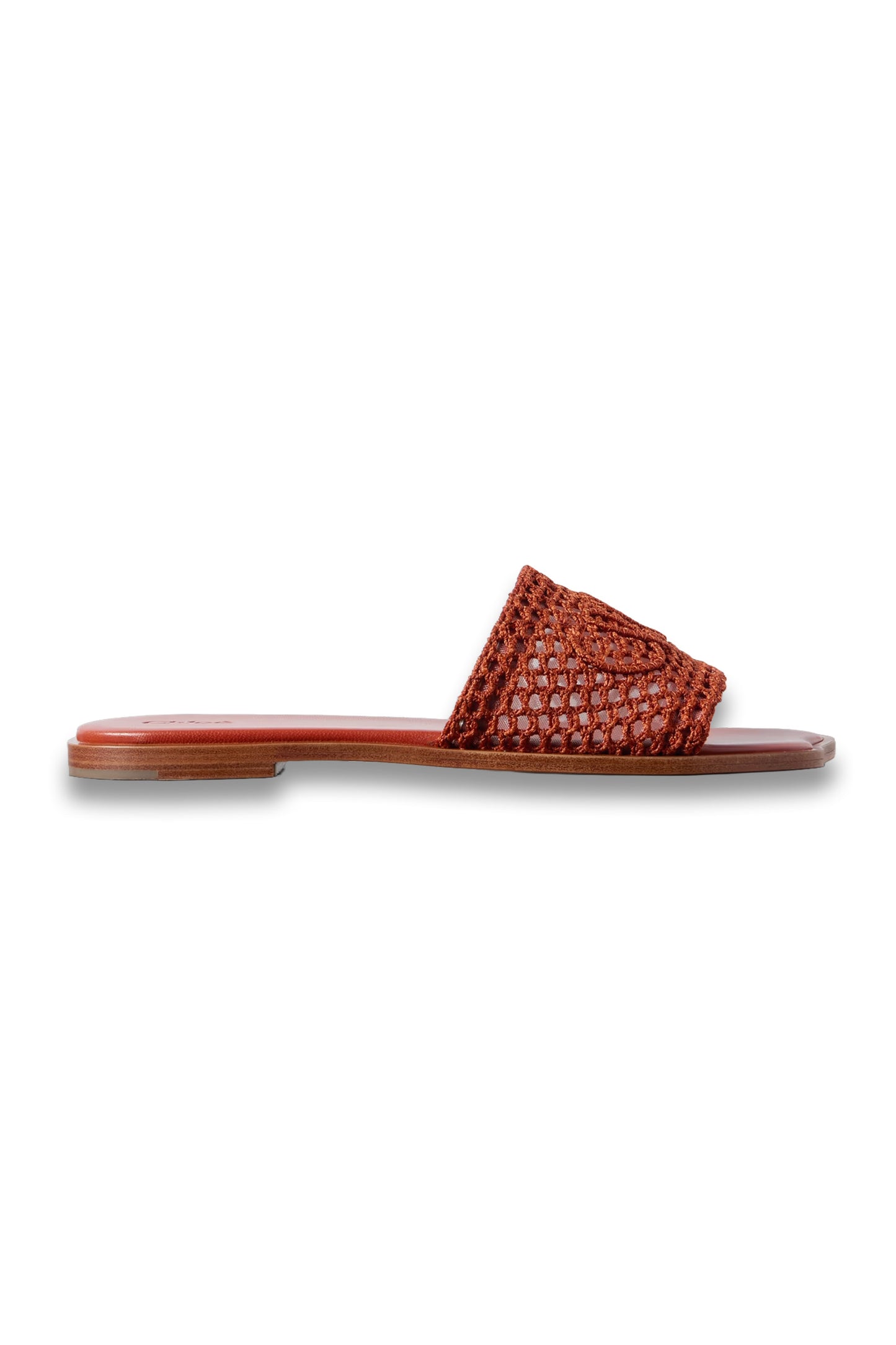 Flower Crocheted Slides
