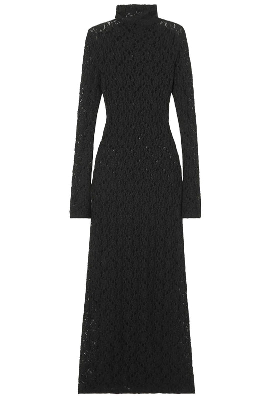Crocheted Cotton-blend Maxi Dress