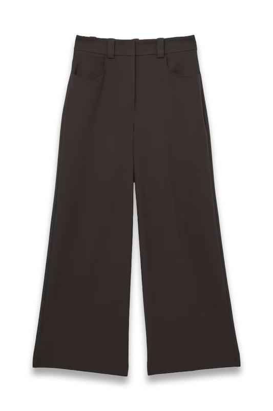 Twill Culotte Trousers