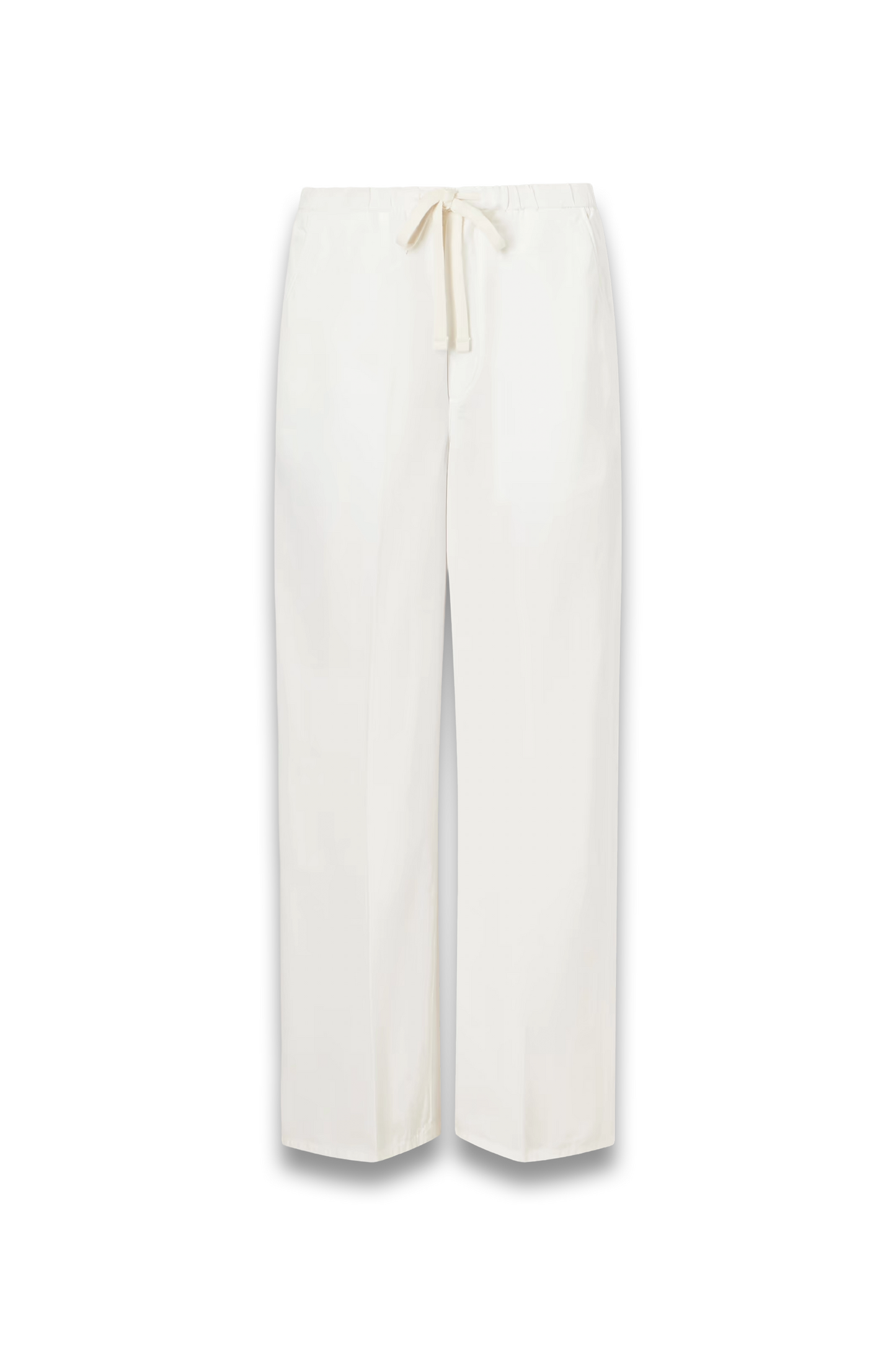 Aurora Cotton and Linen-Blend Wide-Leg Pants