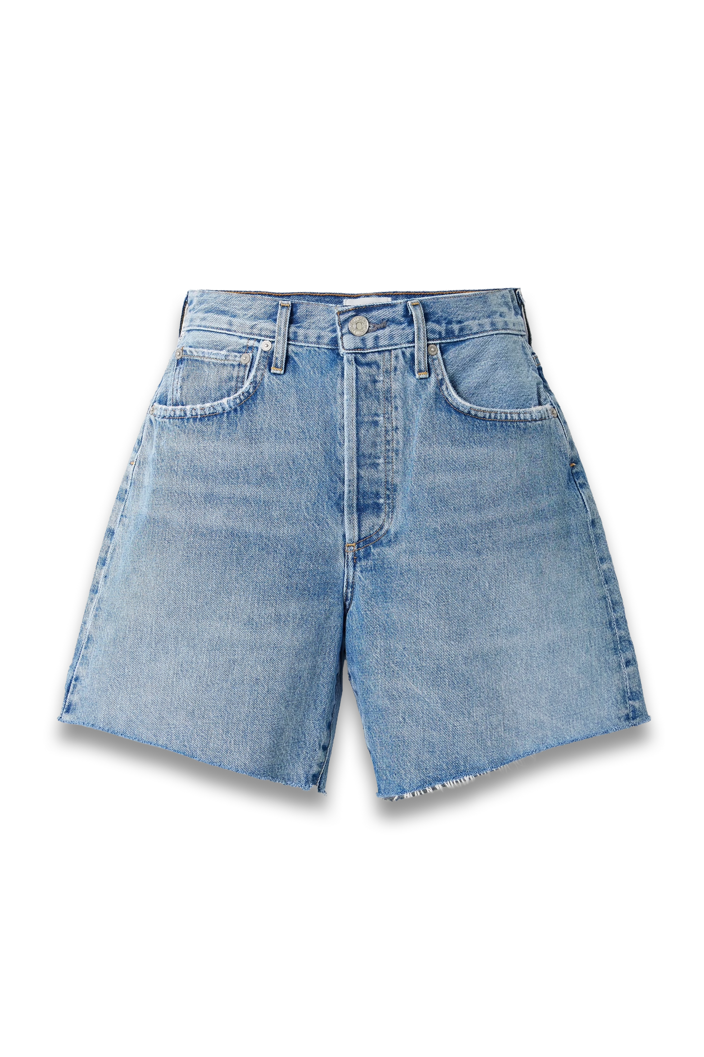 Marlow Frayed Denim Shorts