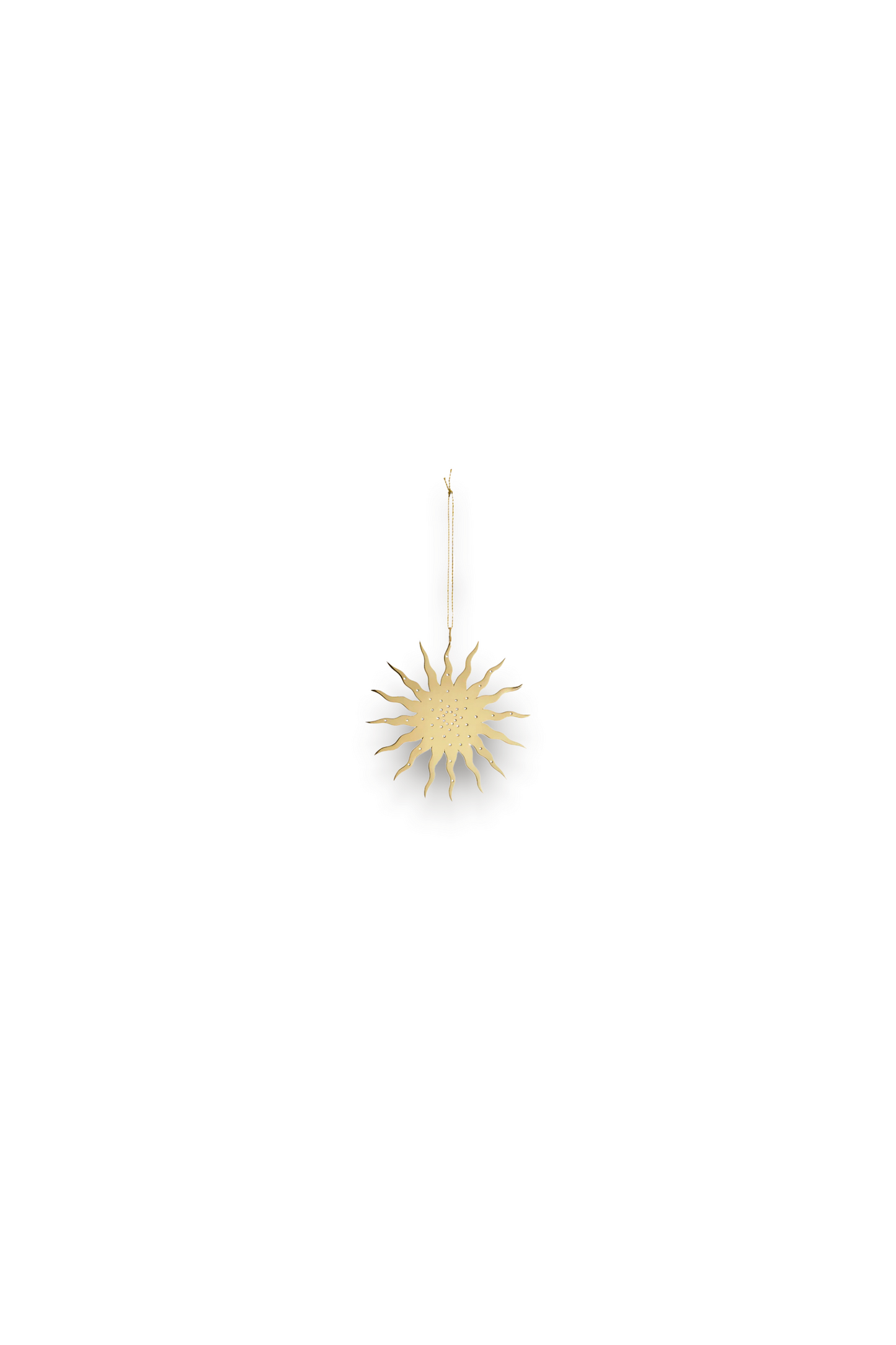 Brass Sunburst Decoration - Small