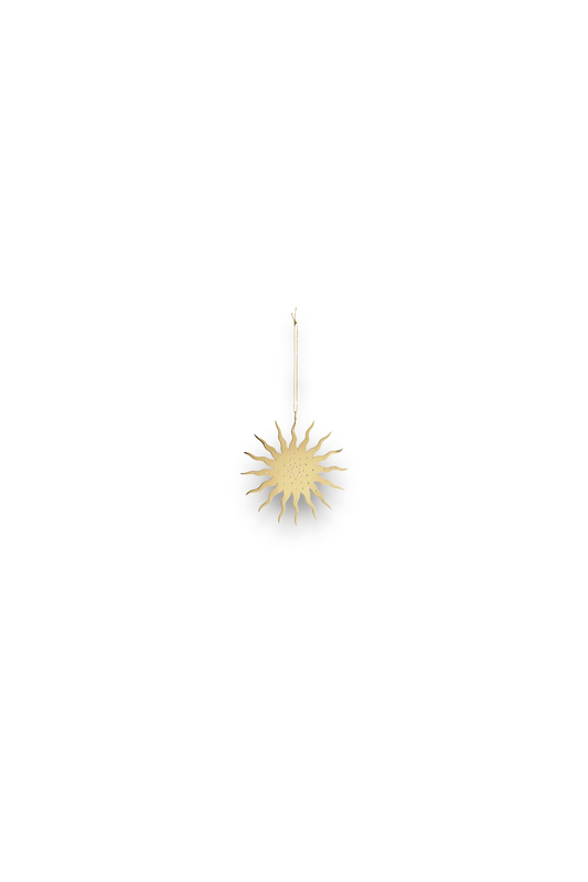 Brass Sunburst Decoration - Small