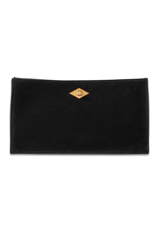 Ease Suede Clutch