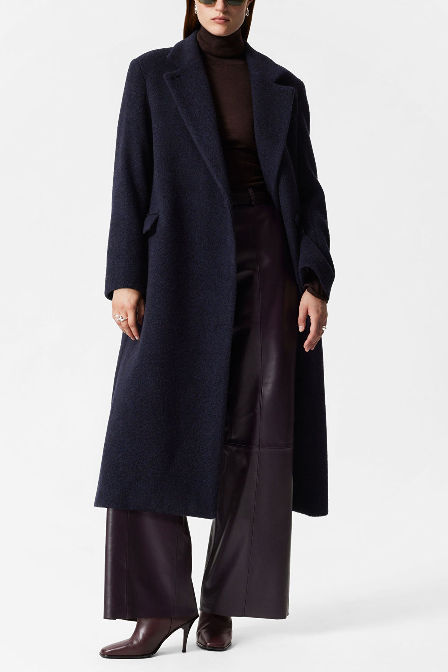 Double-Breasted Wool Coat