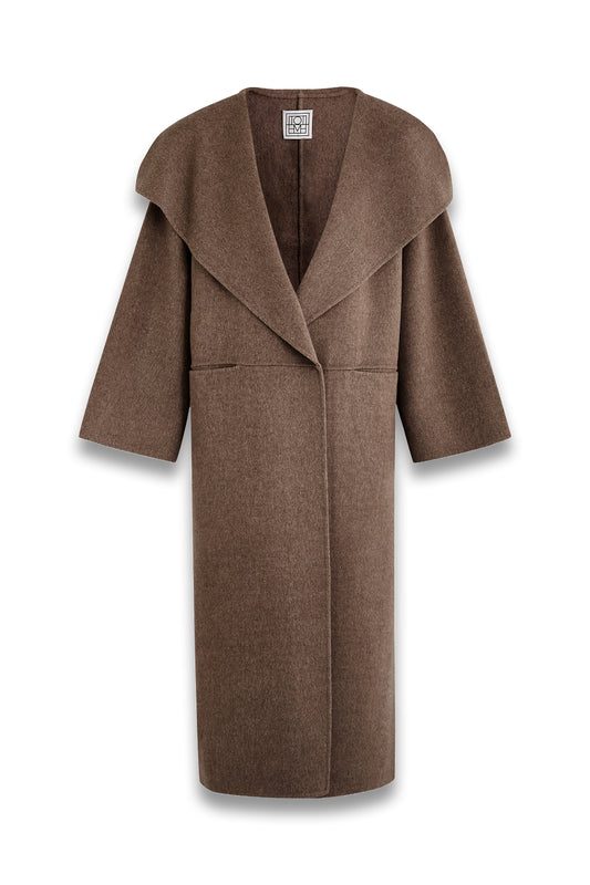 Wool and Cashmere-Blend Coat