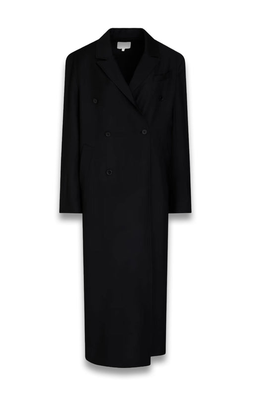 Maisun Double-breasted Wool-twill Coat