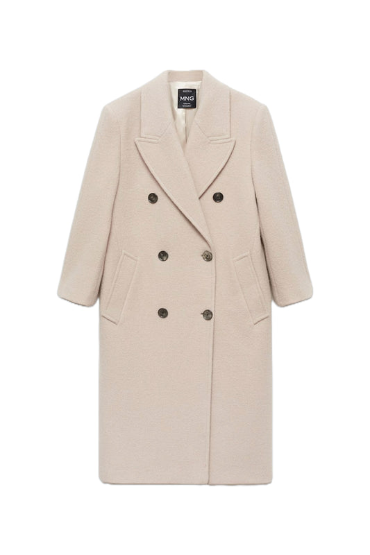Structured Long Virgin Wool Coat