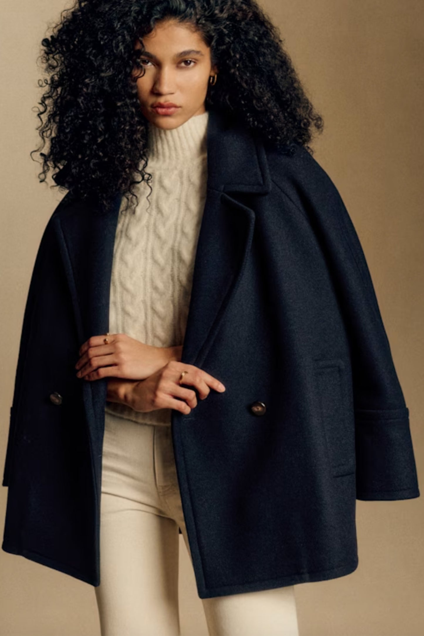 Jayden Coat  Navy