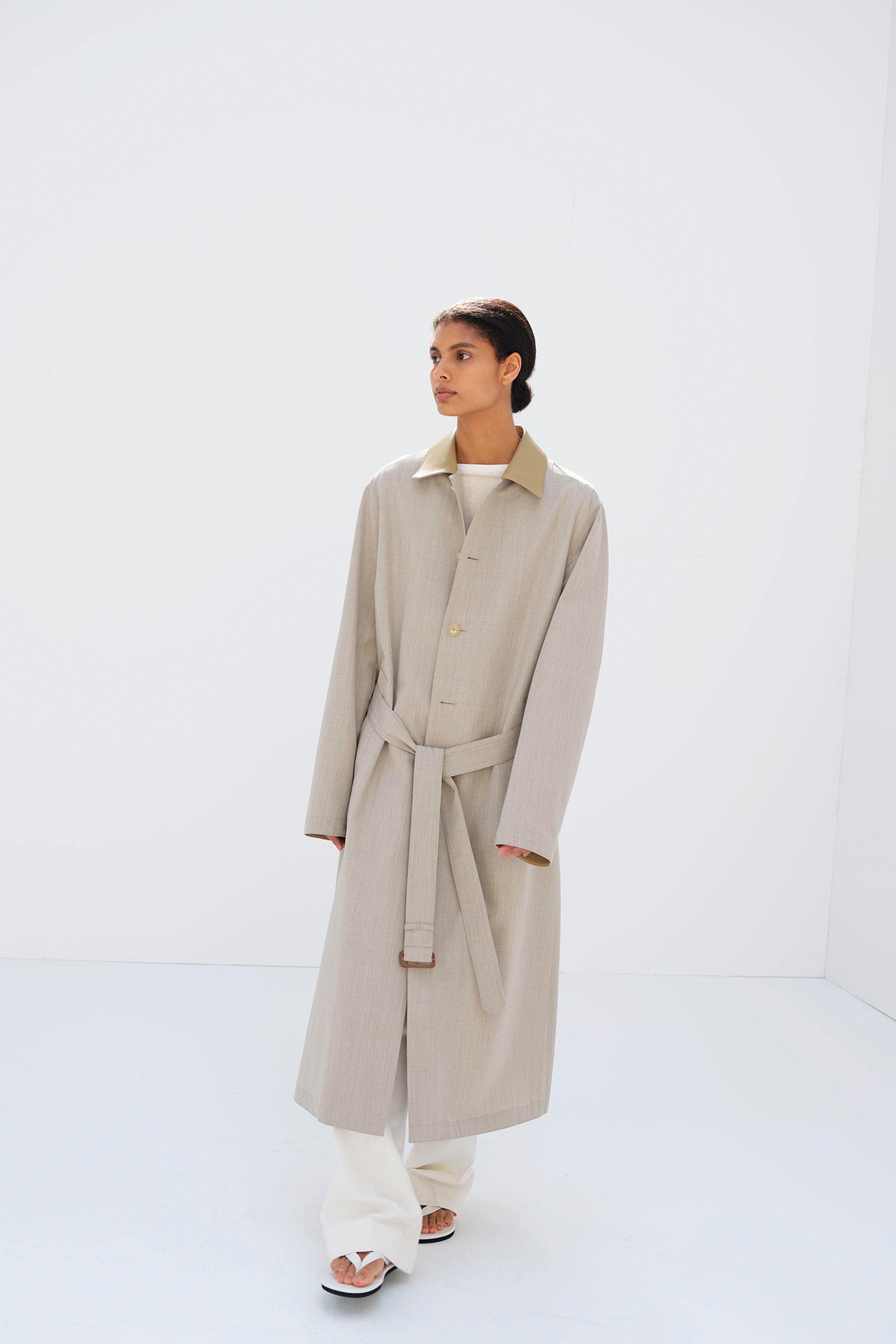 Wool Max Canvas Coat