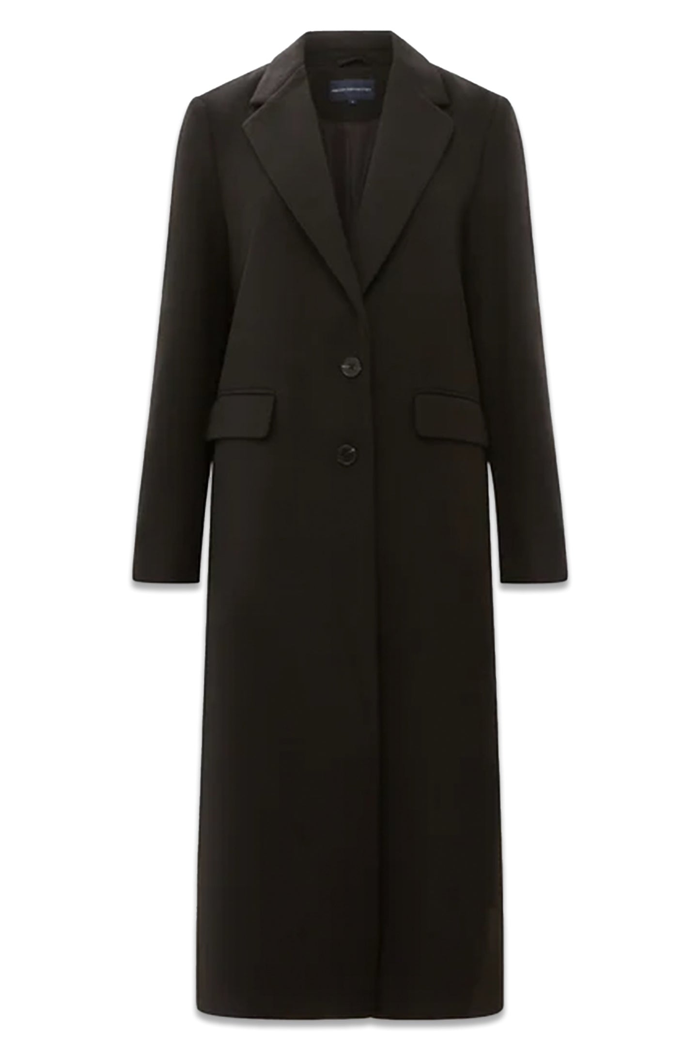 Fawn Felt Single Breasted Coat