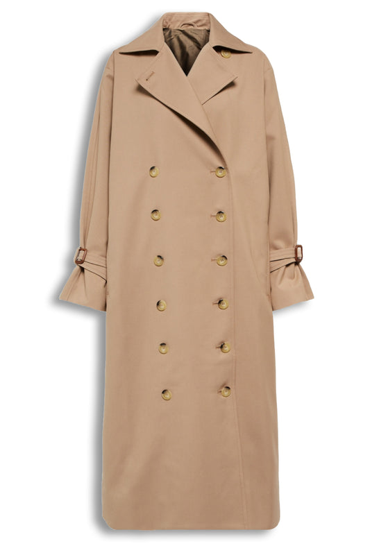Signature cotton-blend trench coat