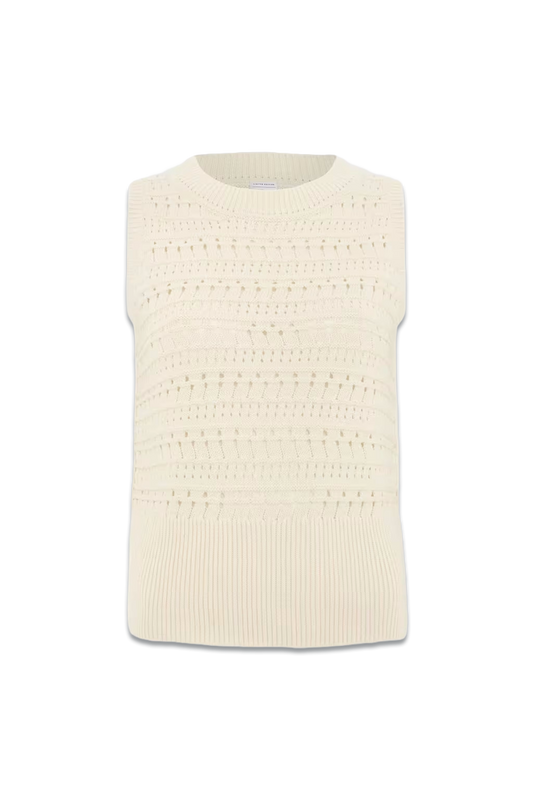 Colemere Cotton Knitted Vest
